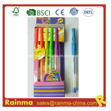 Gel Pen 6PCS Paper Box Packing